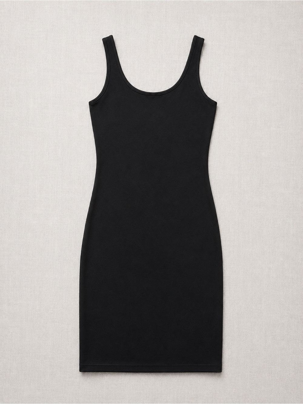 La SENZA Y2K Black Tank Dress with Pink Floral Detail - Picture 3 of 4